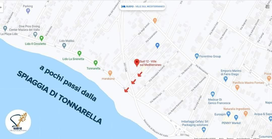 Sud12 - Case Vacanze Sul Mediterraneo Mazara del Vallo Kültér fotó